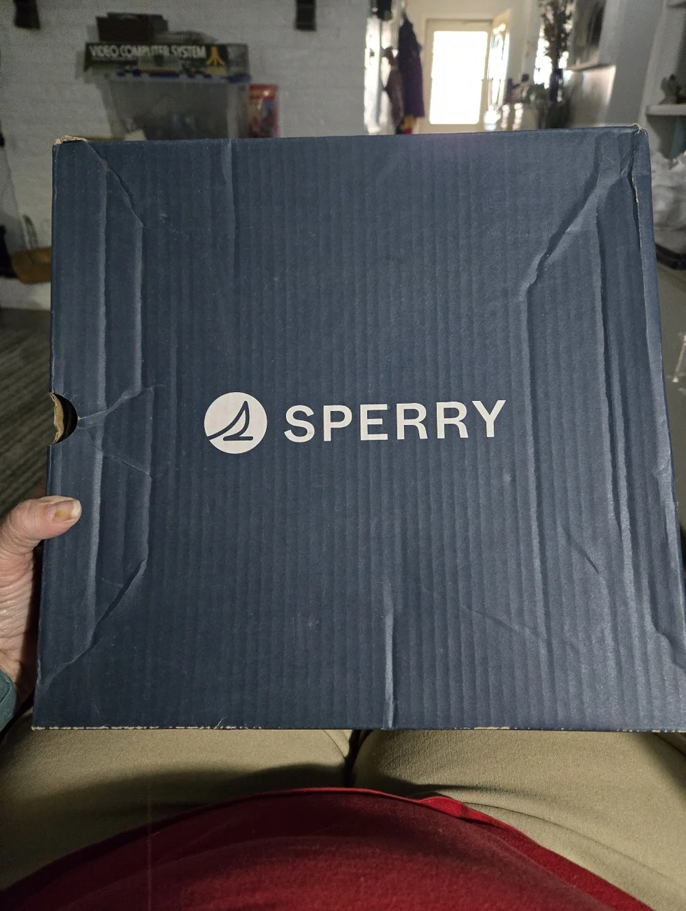 Sperry Float Rain Camo Boots, Size 9, New